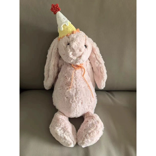 Fuchsia rabbit, 36cm