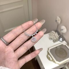 星星点灯项链女ins小众设计轻奢高级学生百搭简约锁骨链