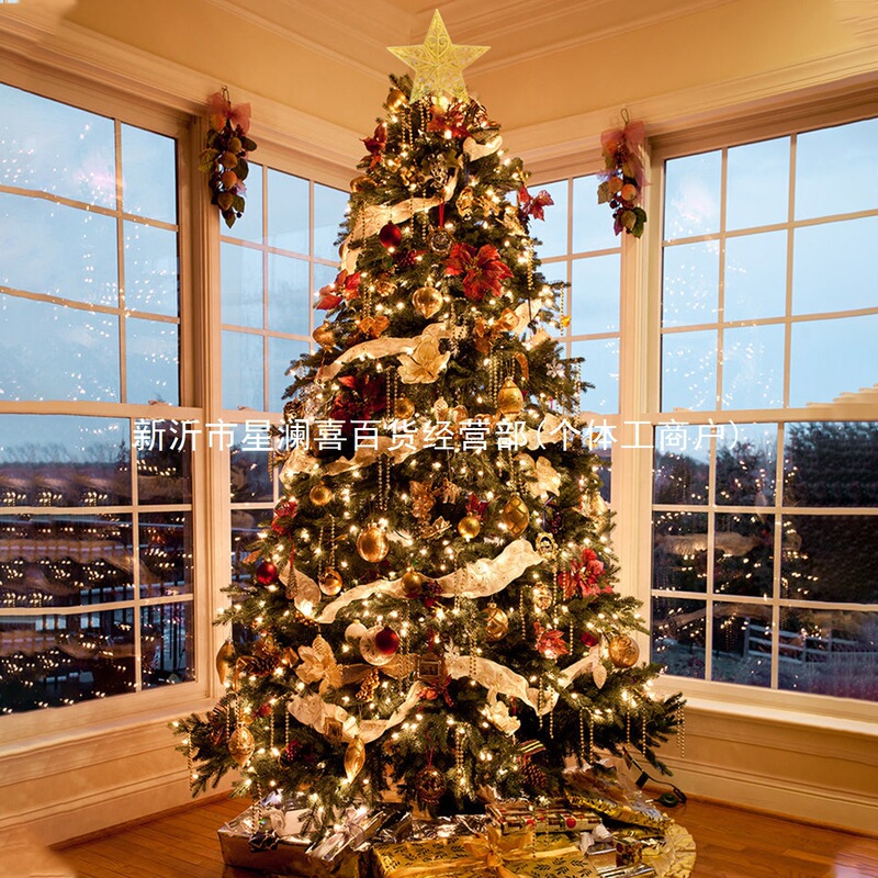 Christmas 1.2/1.5/2.1/ 3m Luxury Encrypted Christmas Tree Home Package Vendor Dropshipping