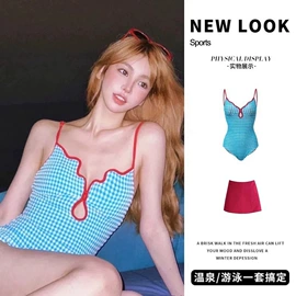 比基尼;三件套泳装;连体泳衣