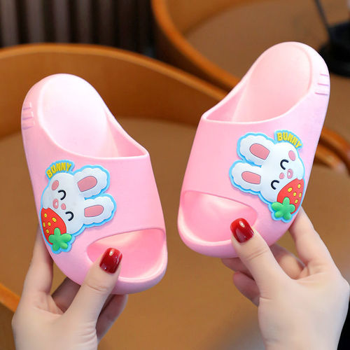 Children's slippers, home wholesale, shit-stepping slippers for boys and girls, super cute cartoon outdoor wear, indoor bathing sandals, slippers for women