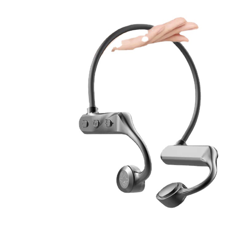 Auriculares Bluetooth inalámbricos concepto de conducción de sonido óseo auricular Bluetooth inalámbrico corriendo deportes no en el oído fábrica al por mayor