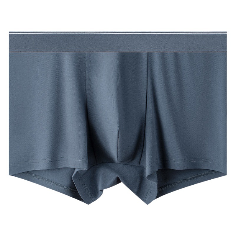 Ropa interior masculina de cintura media, 60 unidades, 95% algodón, universal para todas las estaciones, color sólido, sin costuras, transpirable, antibacteriano, calzoncillos tipo bóxer para hombre, venta al por mayor
