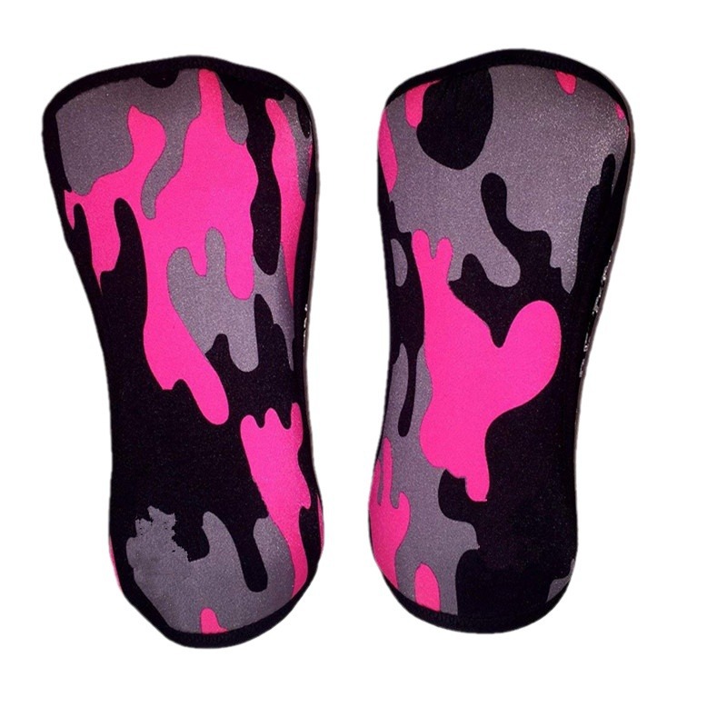 7mm impreso múltiples running weightlifting Squat fitness rodilleras