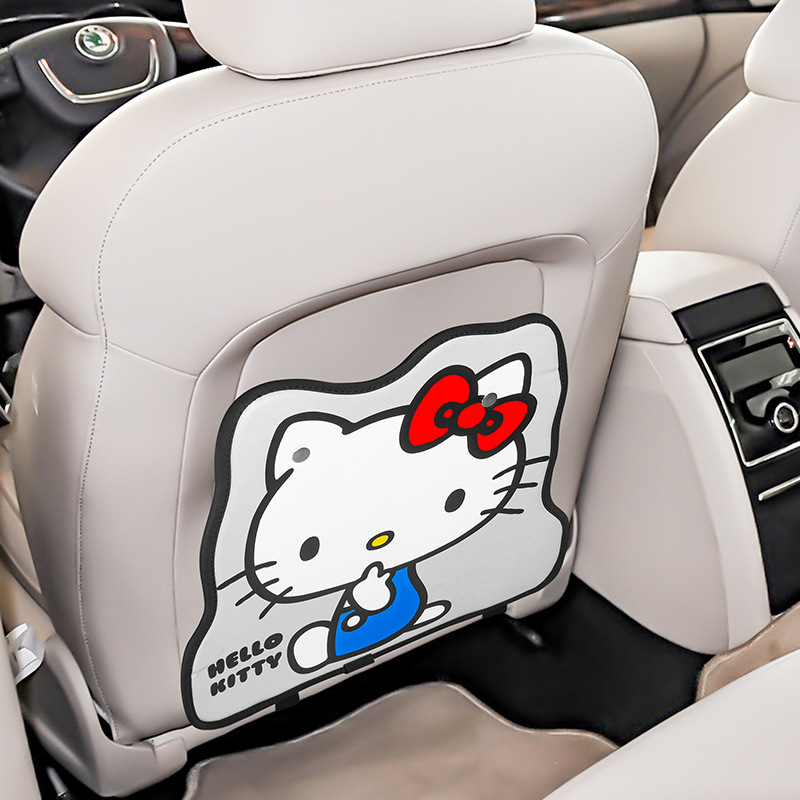 Anti-Wear Mat Cartoon – Universal Chair back anti-kick pad - kt007-9-mysterious-gray1-styling