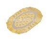 PV meal cushion lace meal cushion hot gold meal cushion manufacturer Direct selling small amount of shipment lace hot golden tablecloth cock cushion