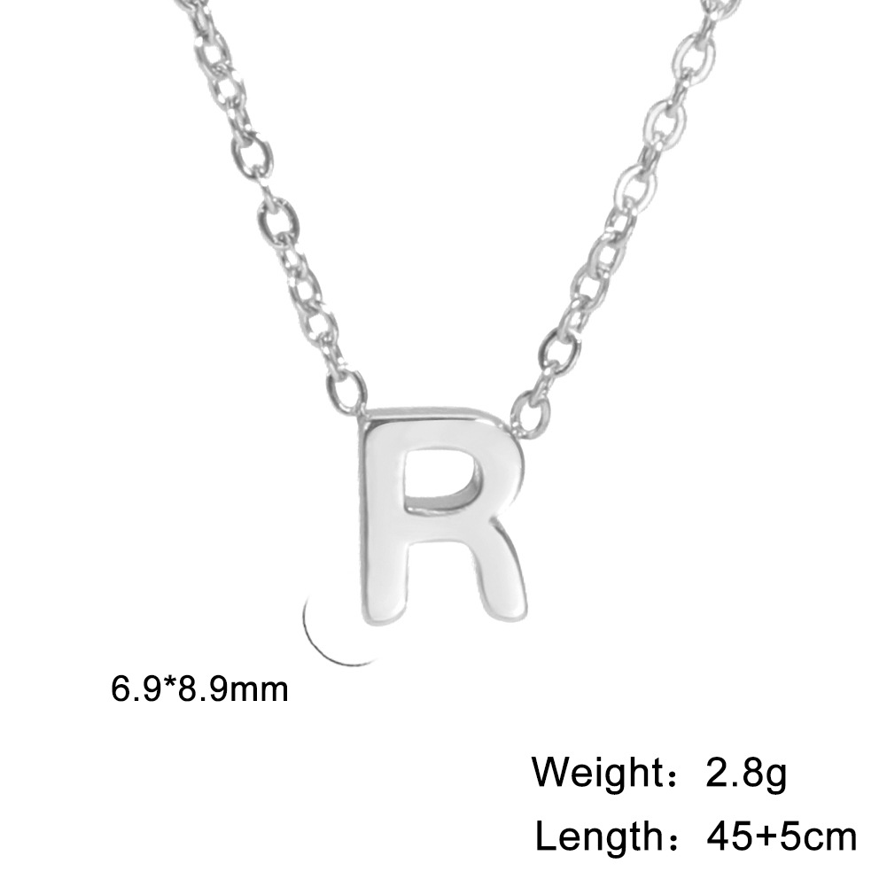 Steel, letter R