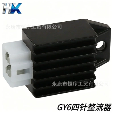 Atv Beach Bike Off-Road Motorcycle Gy6 Ac Rectifier 50-125Cc 12V 4-Pin Voltage Regulator (Motorcycle Electrical and Instrument)
