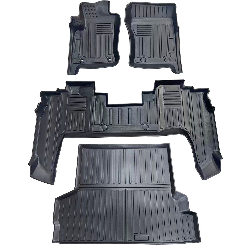 Suitable for 2007-2026 Lc70 Series Floor Mats, Lc76 Lc79 Waterproof Floor Mats, Lc76 Trunk Mat