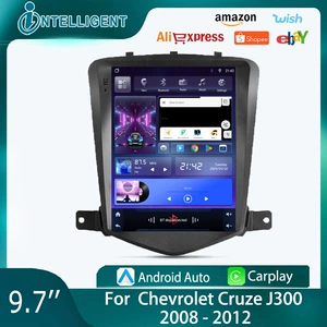 Chevrolet Cruze 08-12 üçün 9.7 düym şaquli ekran Android GPS naviqasiya