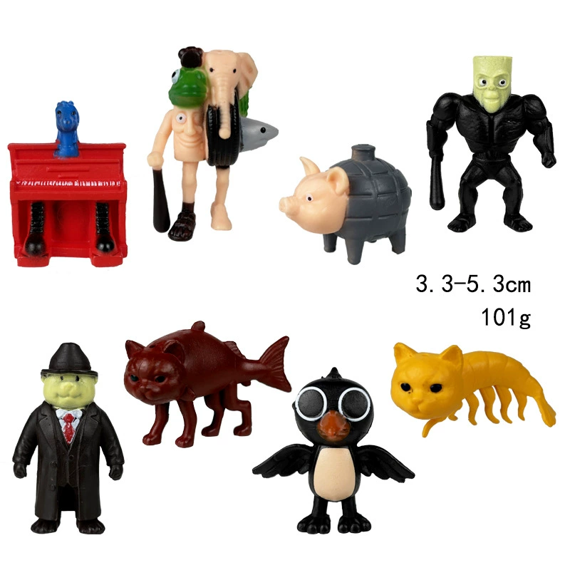 Фигура Шанхай Jing Tralala деревянная палочка-человек, assorted characters, пакет OPP, 0,4 кг