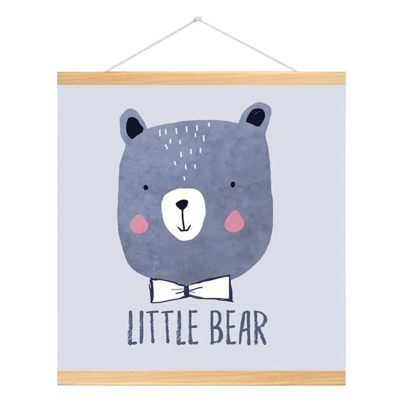 Sala de niños pintura decorativa niños y niñas dormitorio noche colgando pintura sala de estar Nordic animal de dibujos animados colgando pintura