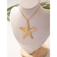 R 83274 Titanium steel zircon micro inlaid pendant necklace