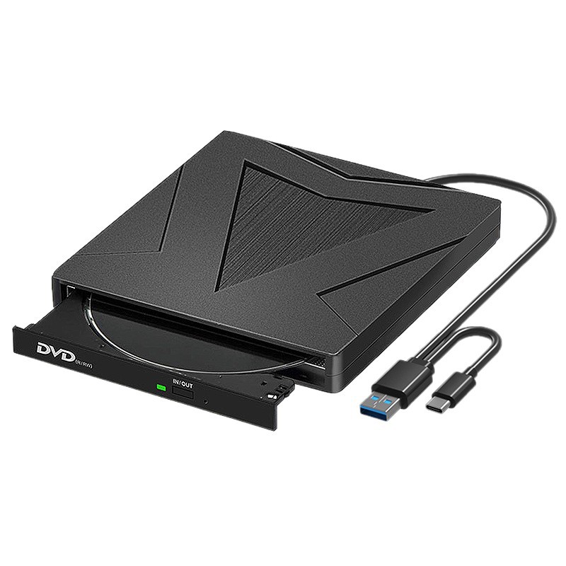External optical drive USB3.0 DVD burner Type-C mobile external drive laptop notebook computer