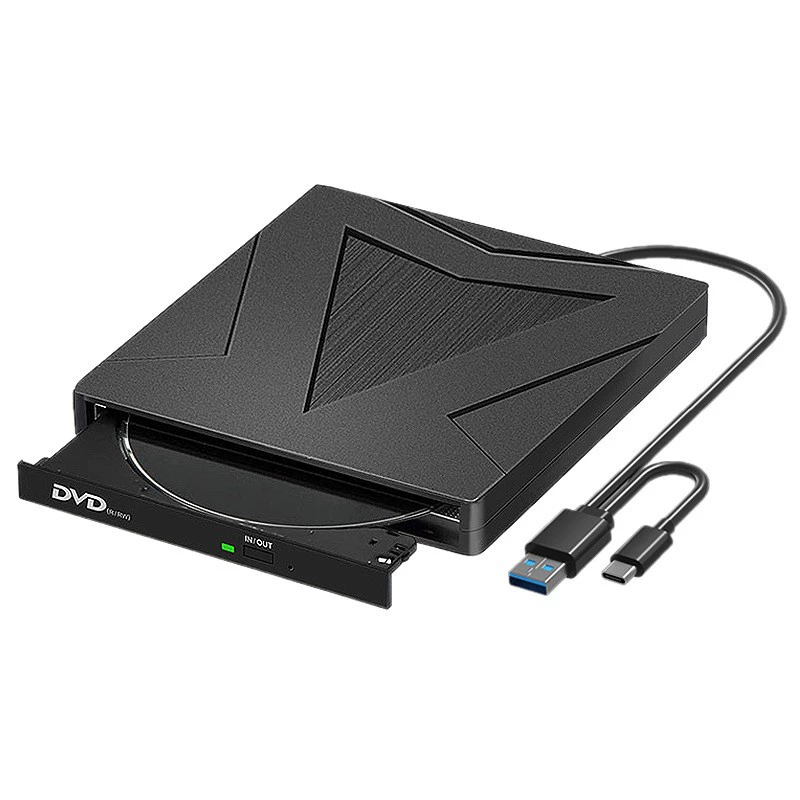 External optical drive USB3.0 DVD burner Type-C mobile external drive laptop notebook computer