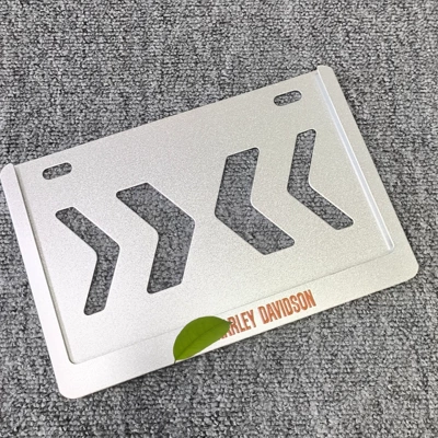 Nömrə qabı Motorcycle Rear License Plate - mopai-magnesium-aluminum-alloy-anti-bend-matte-silver-harley
