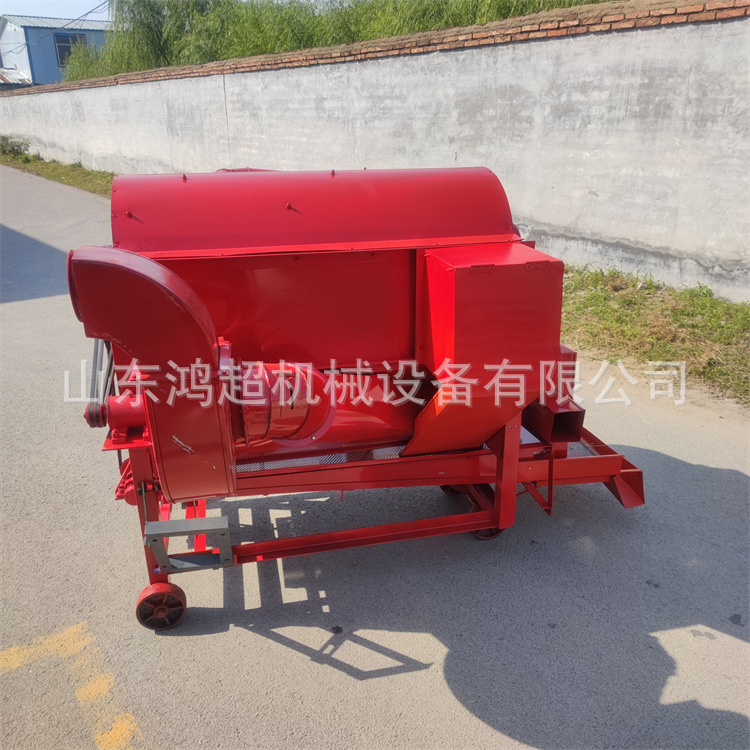 三相电125型脱粒机 苦豆子打粒机菜籽脱谷机