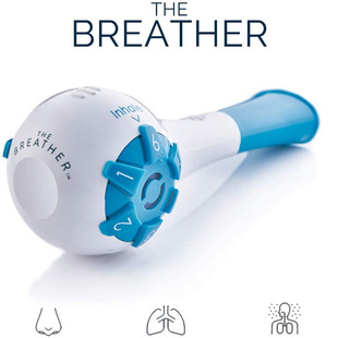 Abdominal breathing trainer running swimming yoga suction resistance exercise portable lung capacity function strengthening exercise
