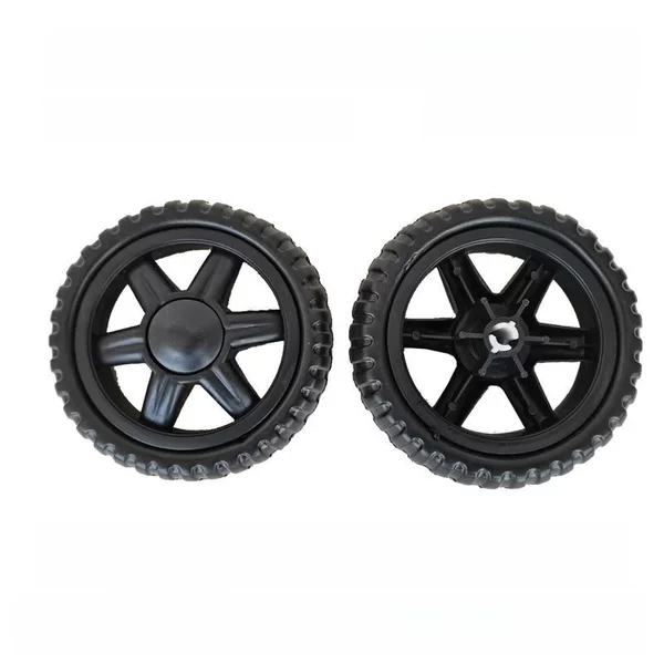 Supermarket folding grocery shopping trolley wheel crawler wheel hand pull wheel small trailer Accessories Wholesale