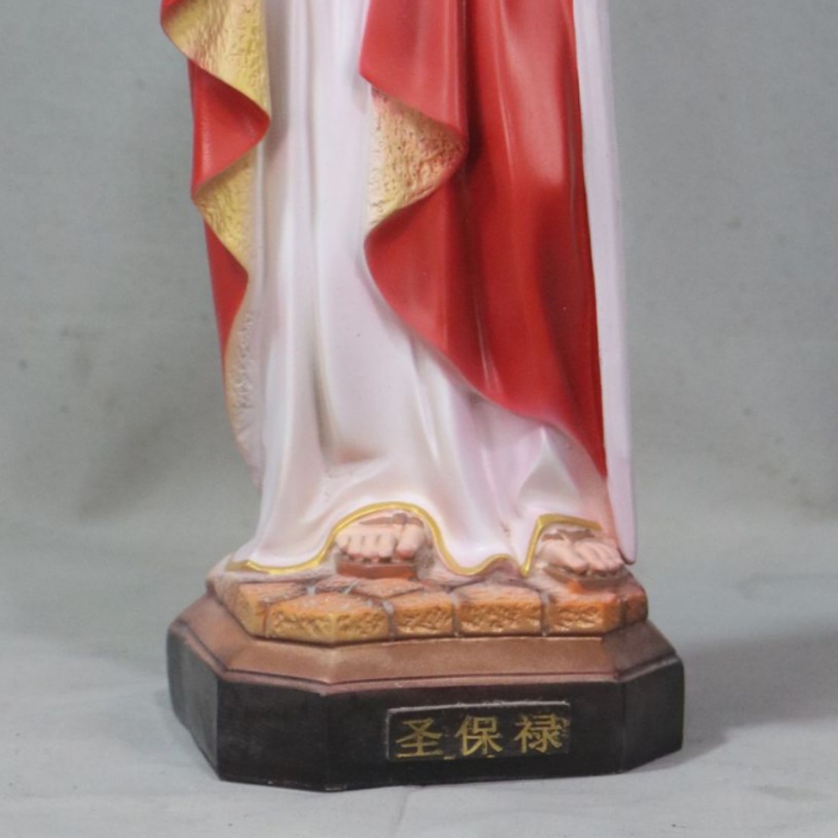 50cm transfronterizo San Pablo visualización de la estatua de la iglesia de la casa decoración de la estatua principal sala de estar