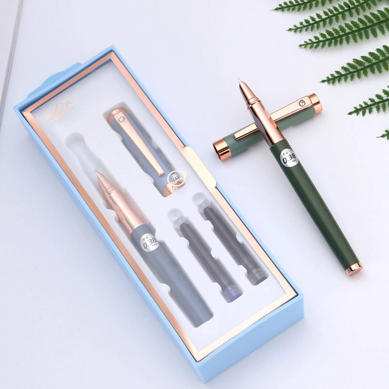 Рош Gift-boxed pen, changeable automatic set for elementary school students, Birthday gift, wholesale