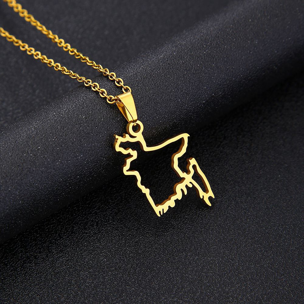 Golden necklace