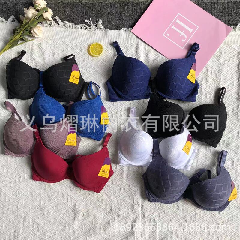 Autumn and Winter Sexy Cross-border Mixed Women's Gather bra Costa Rica Other Irish mix bra stock