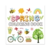 Genuine spring coloring book