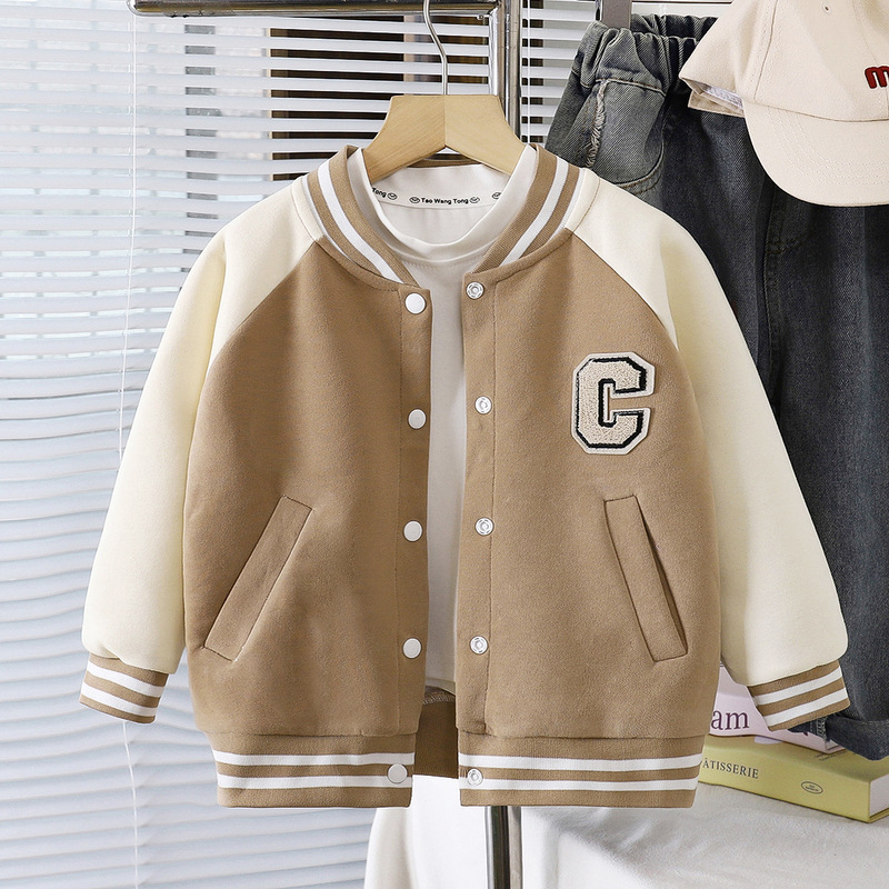 子供用野球ユニフォーム 秋の新作 男の子 女の子 ジャケット ベビー秋服 カジュアルでおしゃれなトップス 子供服卸売|undefined