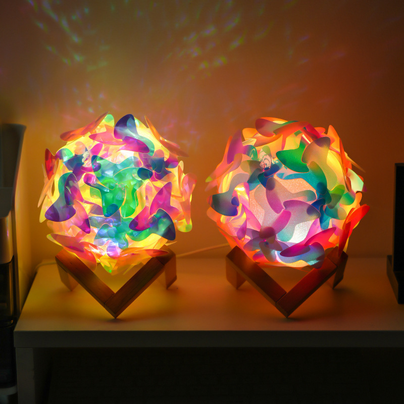 Creative Colorful Luminous Lanterns, Handmade DIY Children's Portable Lanterns, Holiday Decoration Ornaments, Night Lights