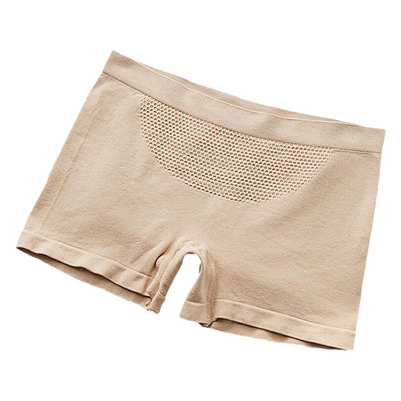 Летние брюки безопасности живота Новые бесшовные сотовые Боксеры Нижнее белье формируя шорты