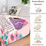 Персонализированные одеяла для моей внучки, конверты бабушки и дедушки активно поощряют Furry Life одеяла