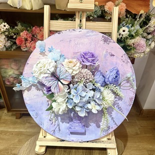 ��ʽ�ͮ��廨�ֹ�DIY���ϰ�ɳ����ӈF��ů�����������廨���b�