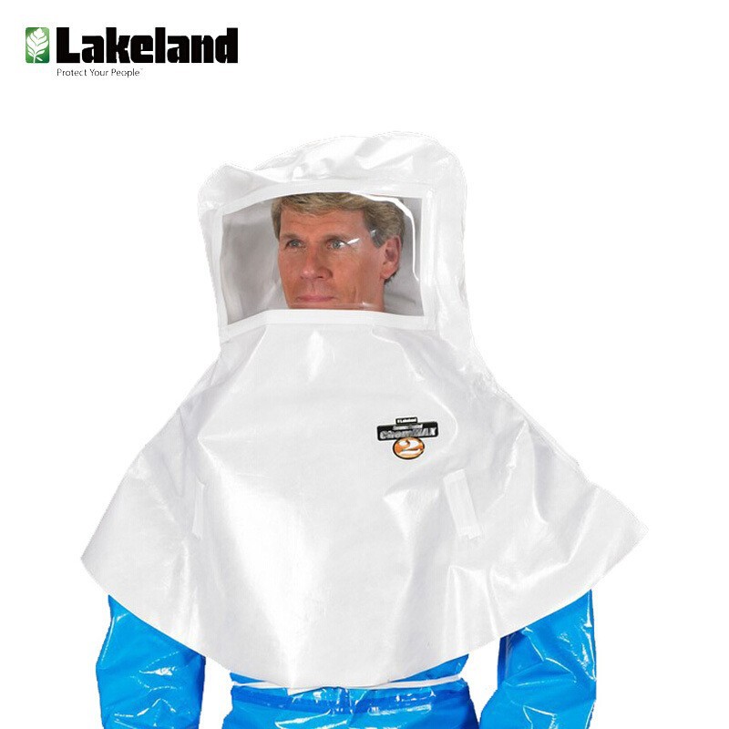 雷克兰Lakeland防化头罩C2T-A71披肩式防化头罩耐酸碱面罩防喷溅