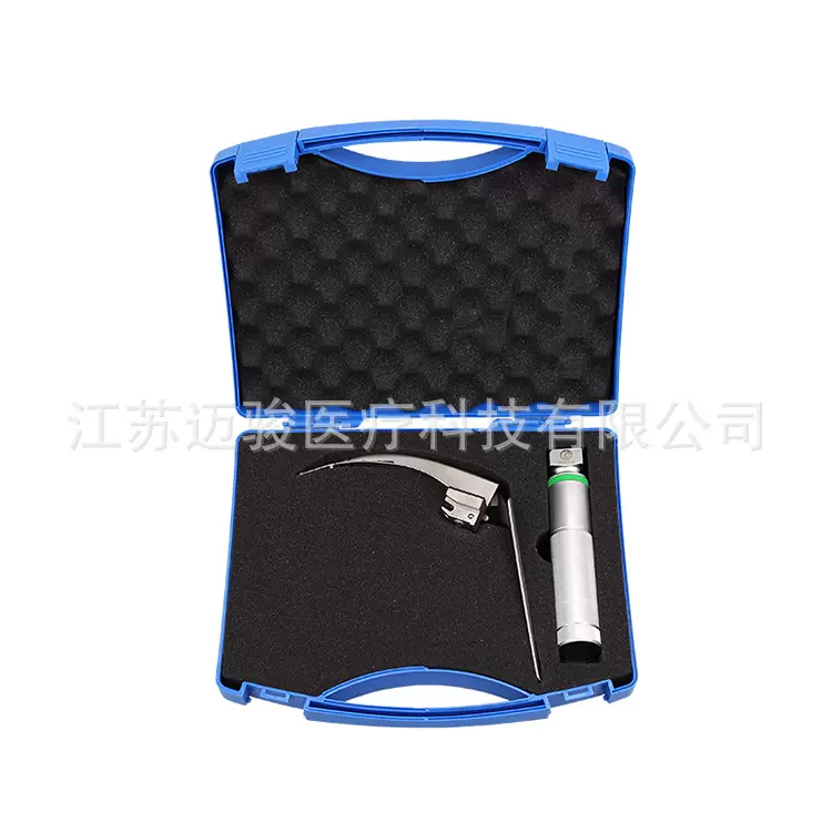 迈骏麻醉咽喉镜 不锈钢间接喉镜 困难弯钩肥胖 困难气道难度喉镜