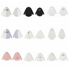 春と秋の MM6 ジラステッチデジタルストライププリントインルーズシャツカジュアル多用途長袖シャツ男性と女性用