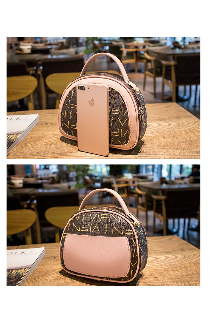 Sac pour femmes 2023 nouvelle lettre impression poche abeille ruban croix sac à bandoulière mode décontracté sac mobile petit sac_voghion.com