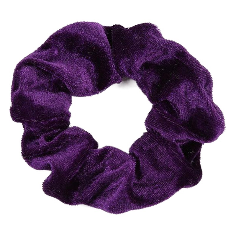 Amazon transfronterizo popular de 46 colores franela anillo de intestino grueso anillo de pelo de terciopelo de moda fabricante de ropa de mujer fuente