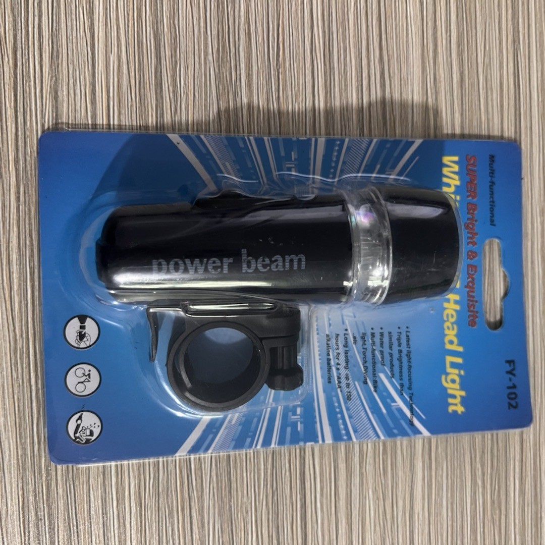 Luz para bicicleta, faro para ciclismo nocturno, linterna de 5 LED para bicicleta de montaña, equipo para ciclismo nocturno, linterna para manillar