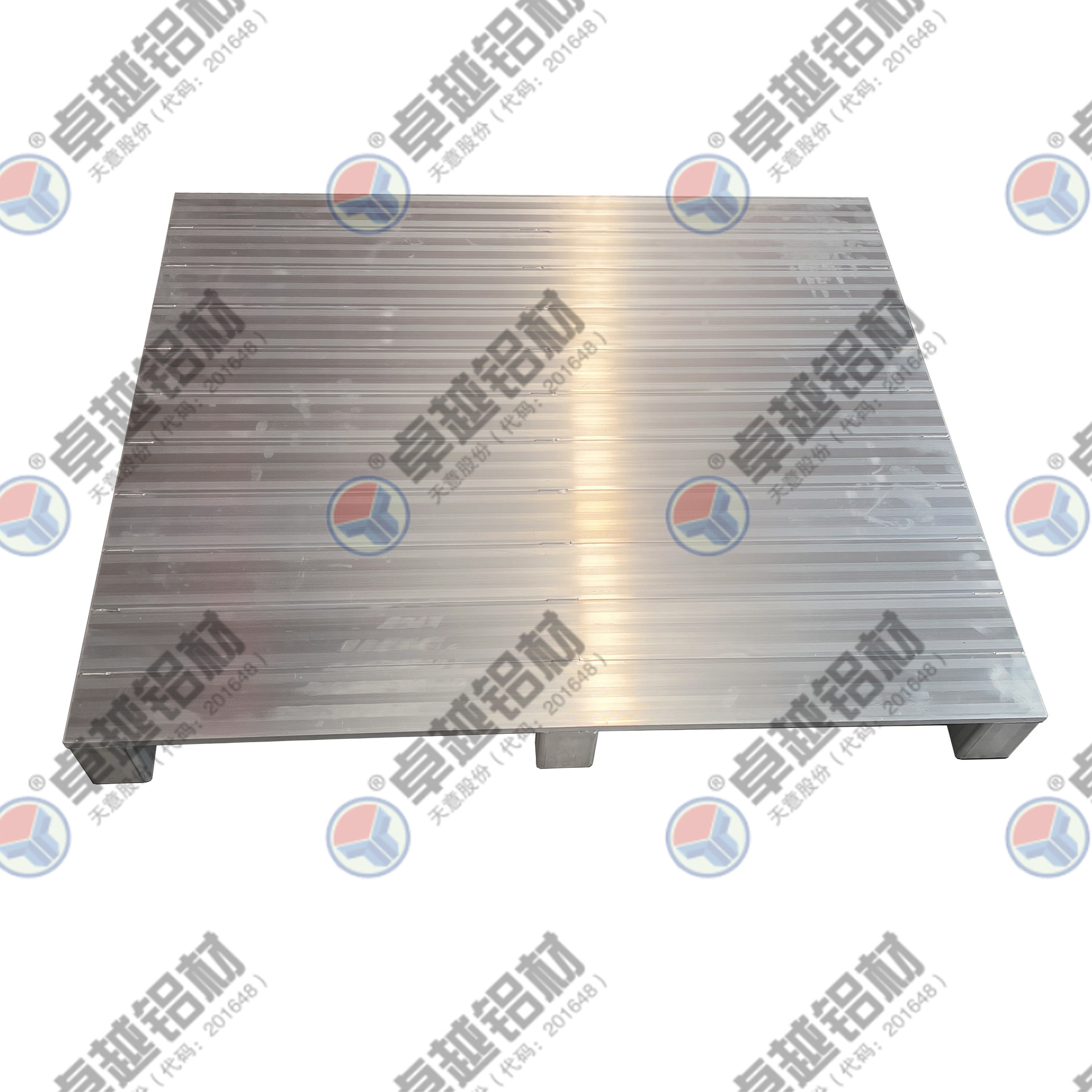 厂家批发物流拆卸货架铝合金托盘 叉车周转进仓库防滑铝合金托盘