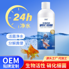 鱼缸净水剂浑浊发黄硝化细菌净化澄清水质稳定水质族用品养鱼跨境