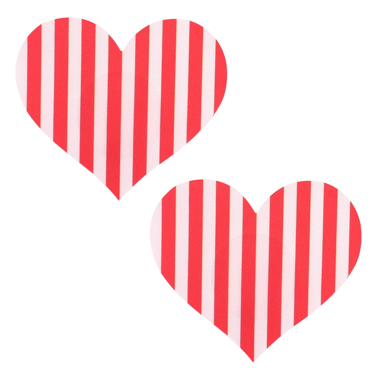 사랑 [빨간색과 흰색 줄무늬 젖꼭지 가리개]