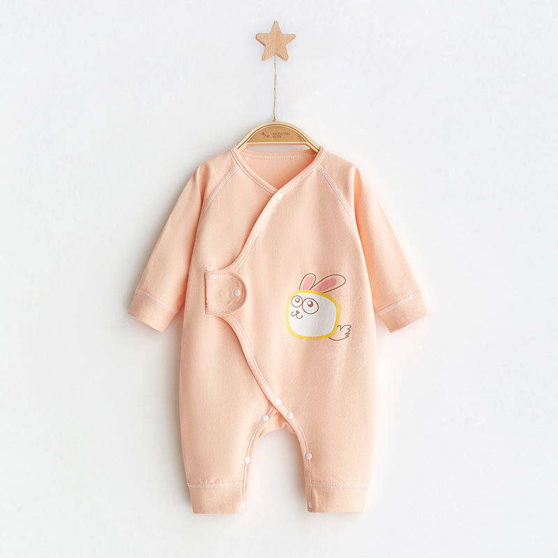 Ropa de bebé recién nacido primavera y otoño verano traje monje fino pijamas mameluco niños y niñas bebé mono image 8