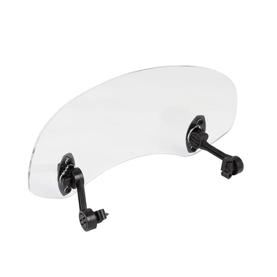 Suitable for Cross-Border Motorcycle front windshield - small-windshield-white
