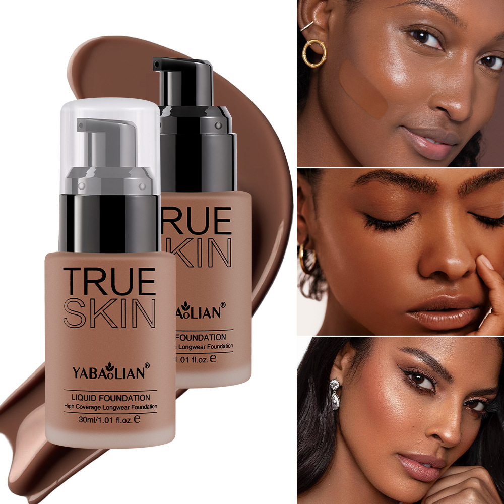 Bestseller Wholesale YABAOLIAN Foundation Liquid Skin Tone Correction Moisturizing Lightweight Concealer_voghion.com