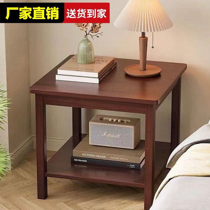 Simple Household Small Coffee Table, Living Room Corner Side Table, Mini Sofa Side Table, Side Small Square Table, Chinese Style Square Table, Corner Table