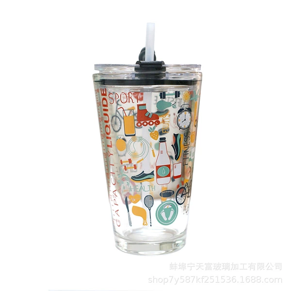 Sports silicone straw