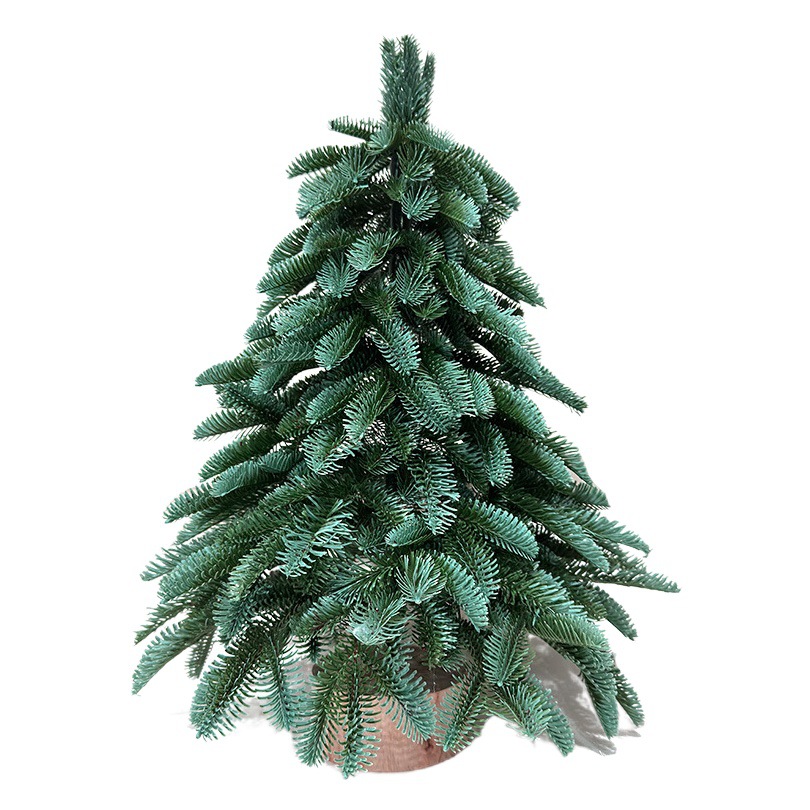 Mini árbol de Navidad decoración de escritorio cifrado transfronterizo PE simulación norbison