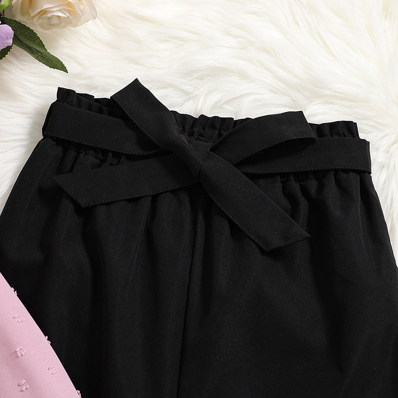 Kinder Set Mädchen Langarmshirt Und Hose Outfit_voghion.com
