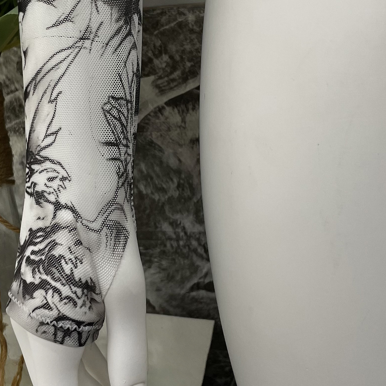 Original design new tie-dye sexy underwear onesie tie-dye Europe and the United States sexy tight outside to wear one-piece_voghion.com